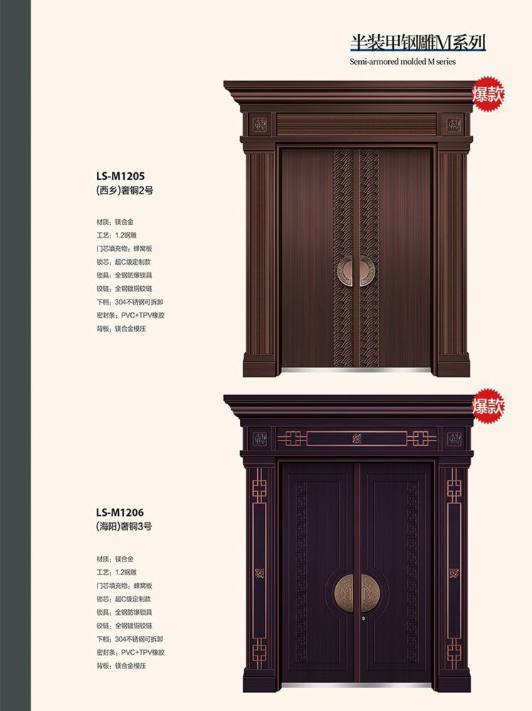 金年汇非标大门，金年汇整屋门窗，金年汇入户门